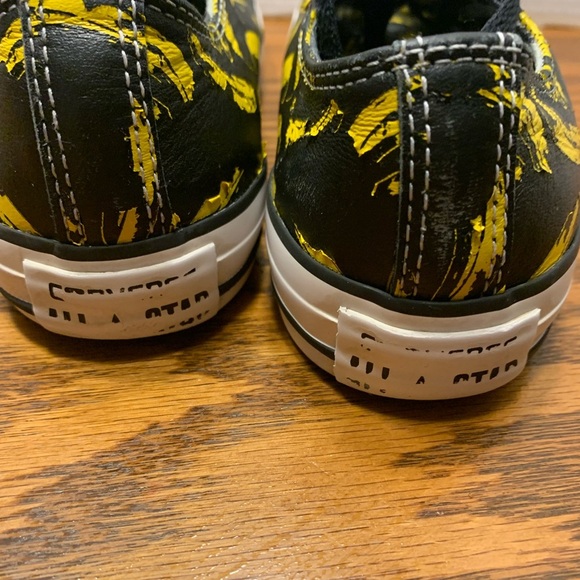 Converse X Andy Warhol Leather Banana Low Rare Women’s Size 6 Men’s Size4 - Picture 6 of 10